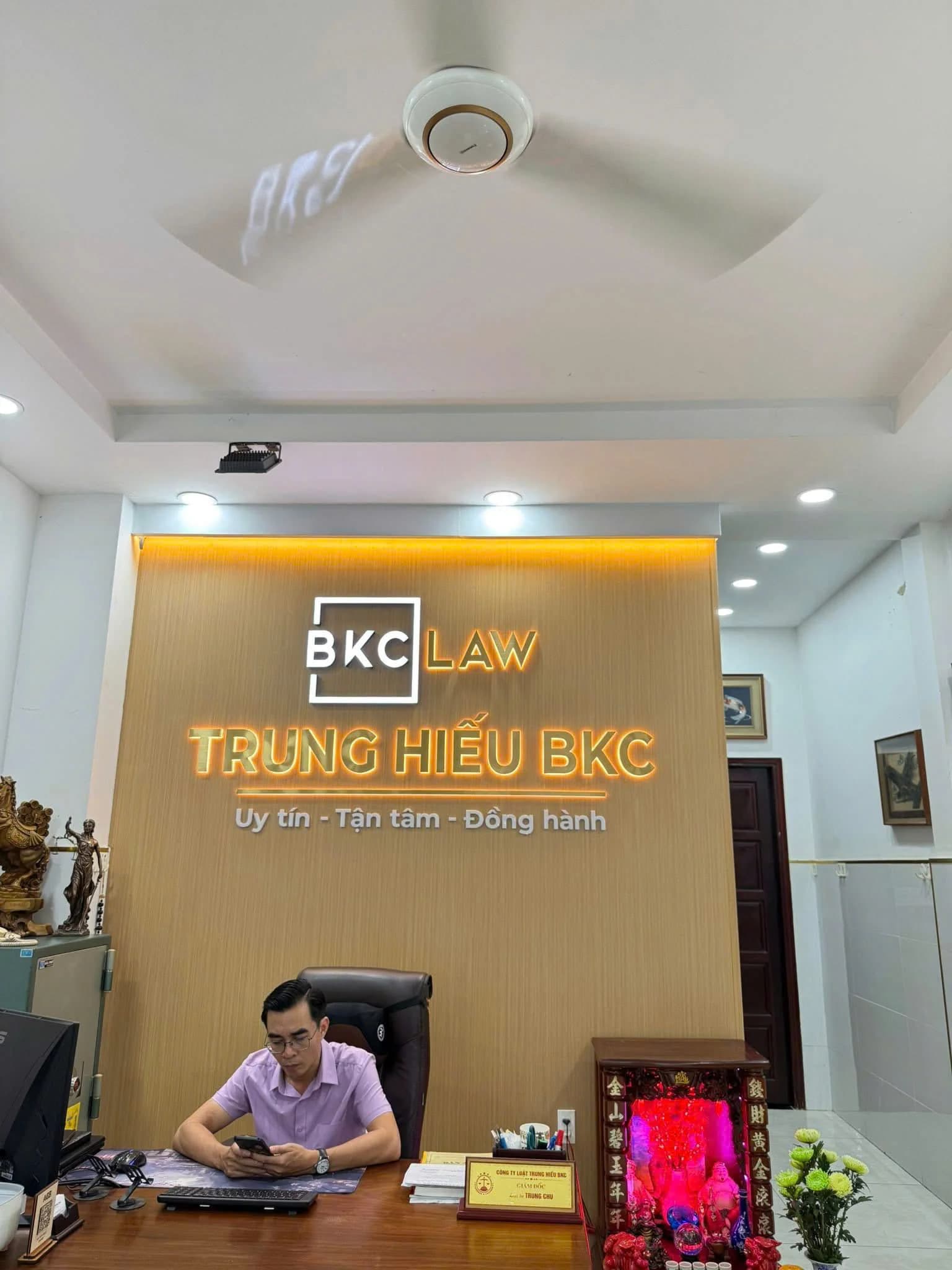 Chữ Nổi LED Công Ty Luật BKC - VNT Media